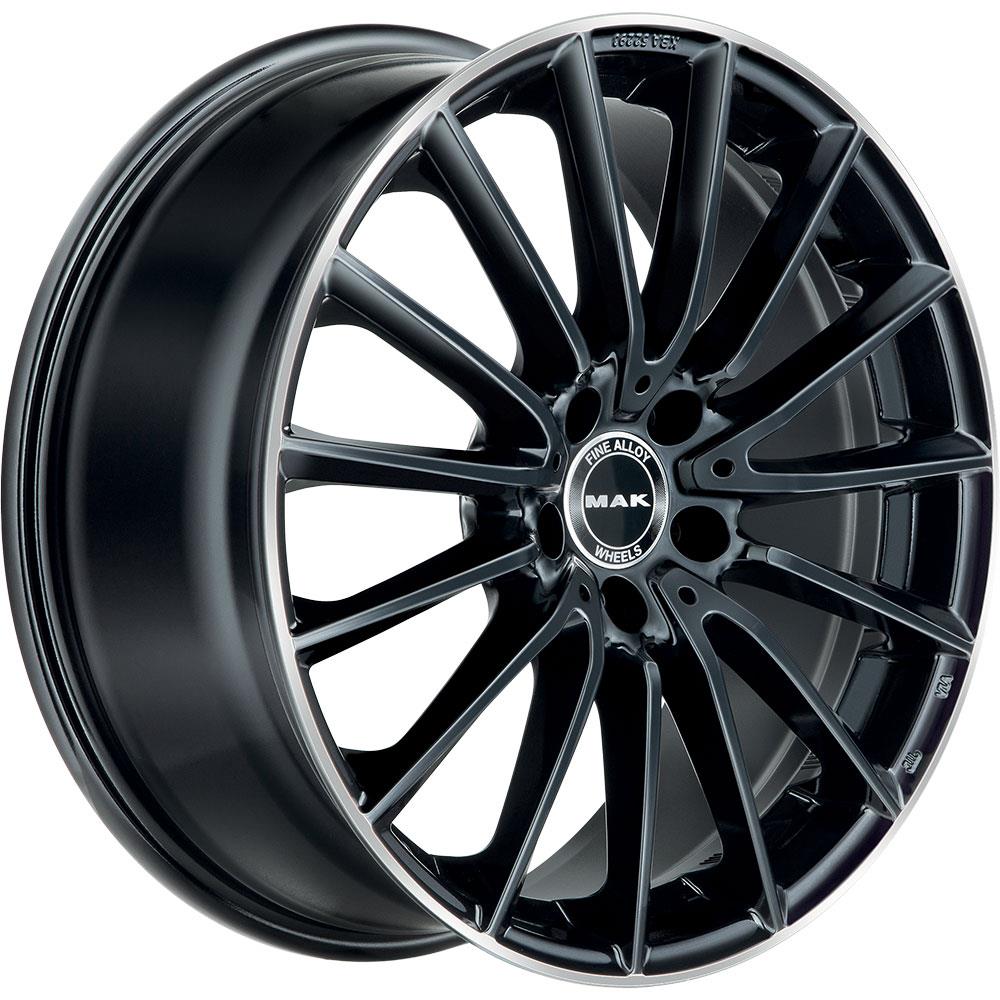 MAK Komet Gloss Black Mirror Ring 9x21 5x112 ET44 CB66,6 R14 1050 kg F9021KMGL44WS3Y