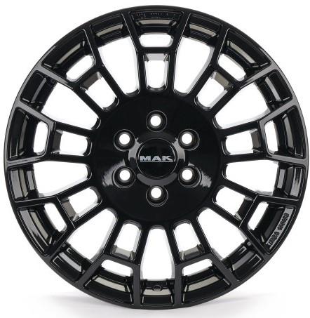 MAK Nomad 6H Gloss Black 8,5x20 6x139.7 ET20 CB106.1 Flat 1350 kg F8520NOGB20VH2X