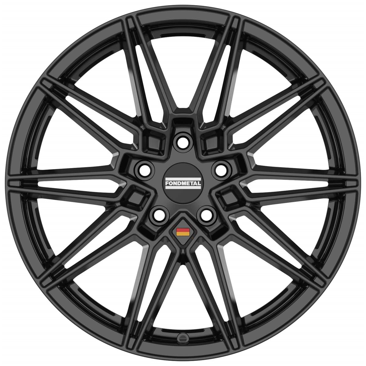 Fondmetal Thoe Glossy Black 8x20 5x120 ET40 CB64,1 60° 775 kg RF21316