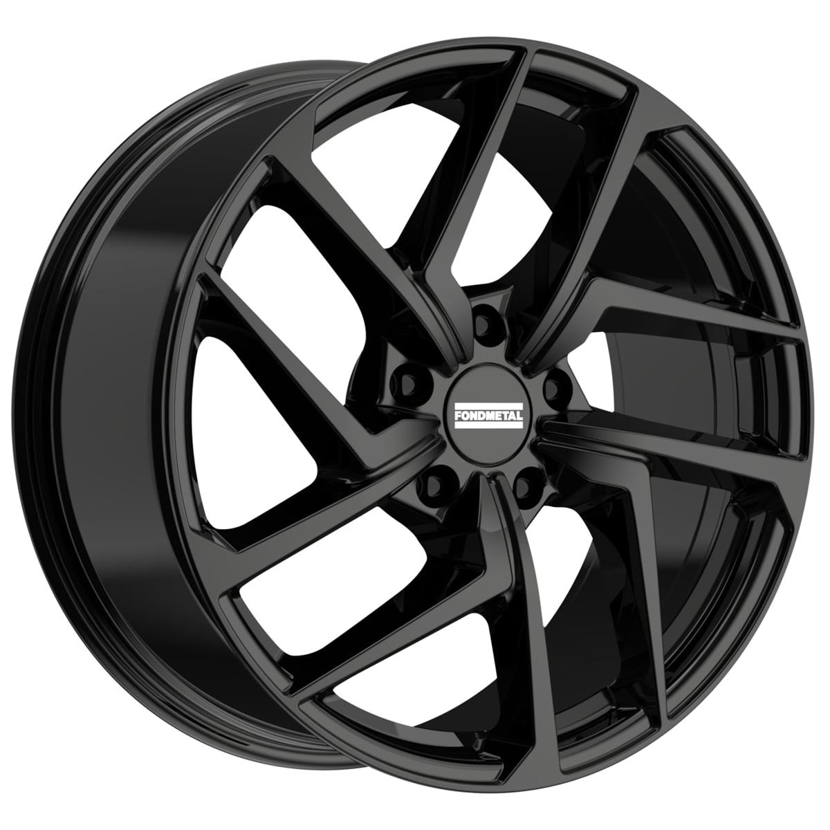 Fondmetal Taara Glossy Black 8,5x19 5x130 ET55 CB66,6 R14 820 kg RF21427