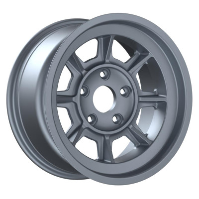 Classic PAG16 Matt Silver 9x16 5x130 ET0 CB71,6 (No Cap seat) R14 620 kg RF10733