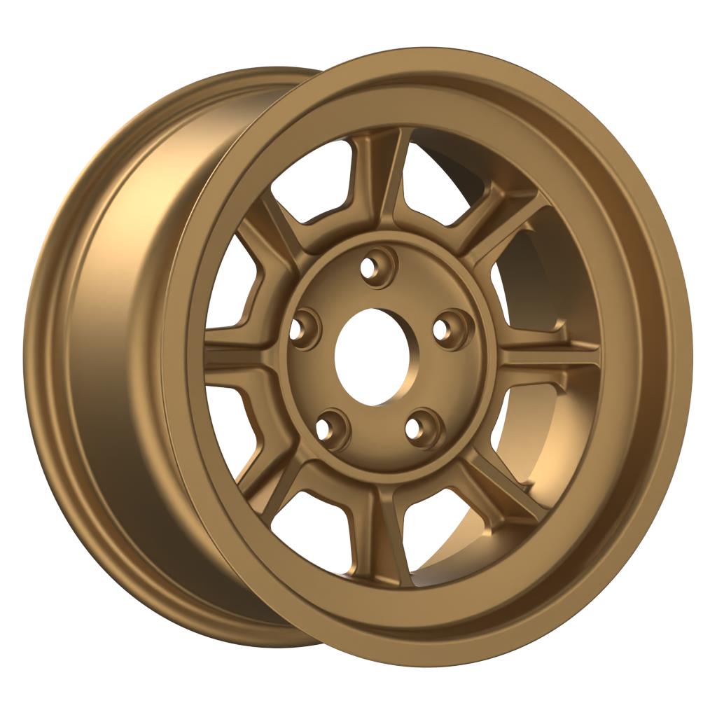 Classic PAG16 Matt Gold 7x16 5x130 ET23 CB71,6 (No Cap seat) R14 620 kg RF10725