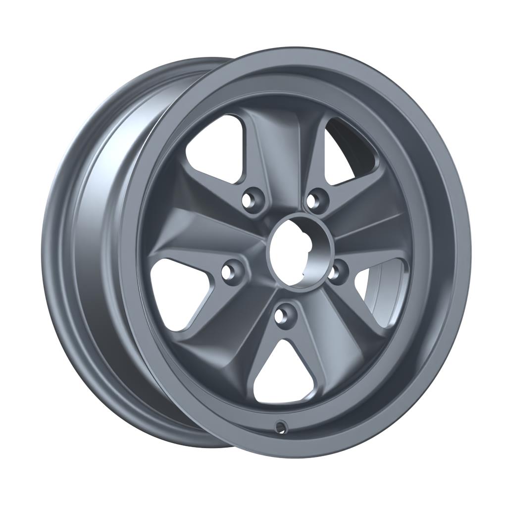 Classic HF15 Matt Silver Machined Lip 6x15 5x130 ET36 CB71,6 (No Cap seat) R14 575 kg RF19813