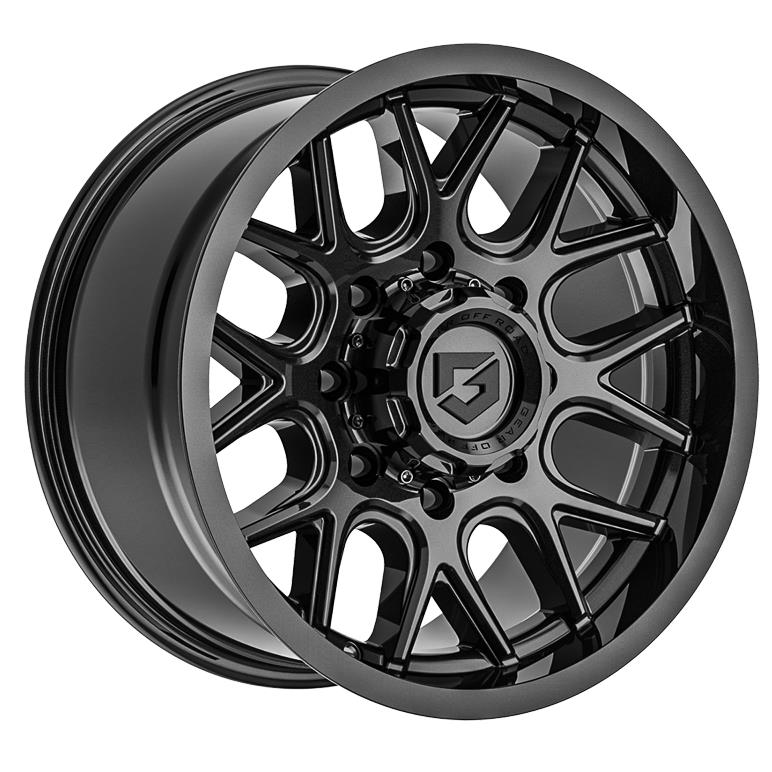 Gear Off Road 771 Magnus Glossy Black 9x18 6x135 ET18 CB106,1 60° 1000 kg RF20445