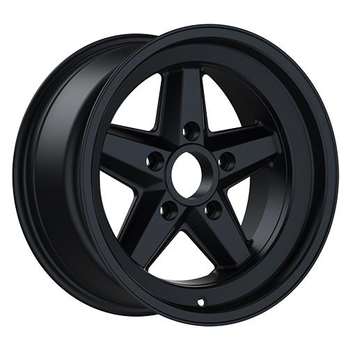 Classic NOS16 Soft Matt Black 8x16 5x130 ET10 CB71,6 (No Cap seat) R14 560 kg RF20555