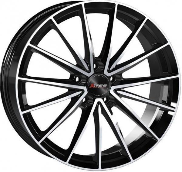 Xtreme RX16 Black Diamond 9x20 5x112 ET50 CB66.6 (Long bolt) R14 45mm MB 925 kg SN44731