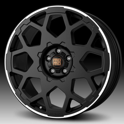 Momo HEAVY DUTY Matt Black Polished 8,5x20 5x114.3 ET45 CB72,3 60° 1035 kg WHDE85045514E