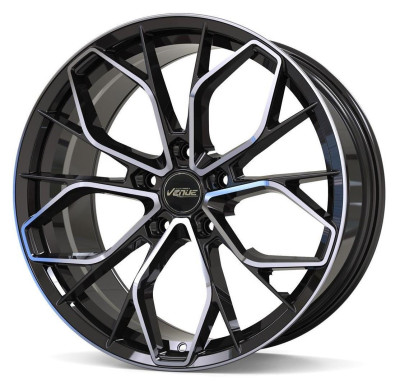 Venue Rocker Black Polished 8,5x19 5x114 ET35 CB73.1 60° 900 kg VROC19855114335731BP