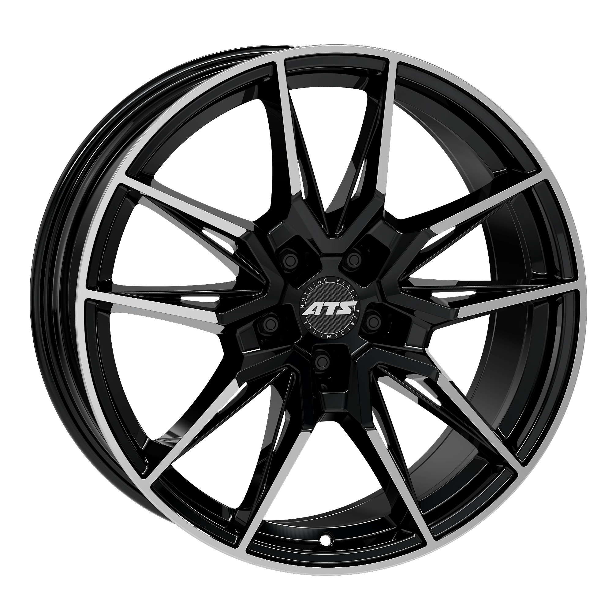 ATS Force diamond-black frontpolished 8,5x20 5x112 ET43 CB66,5 60° FO852043W63-1