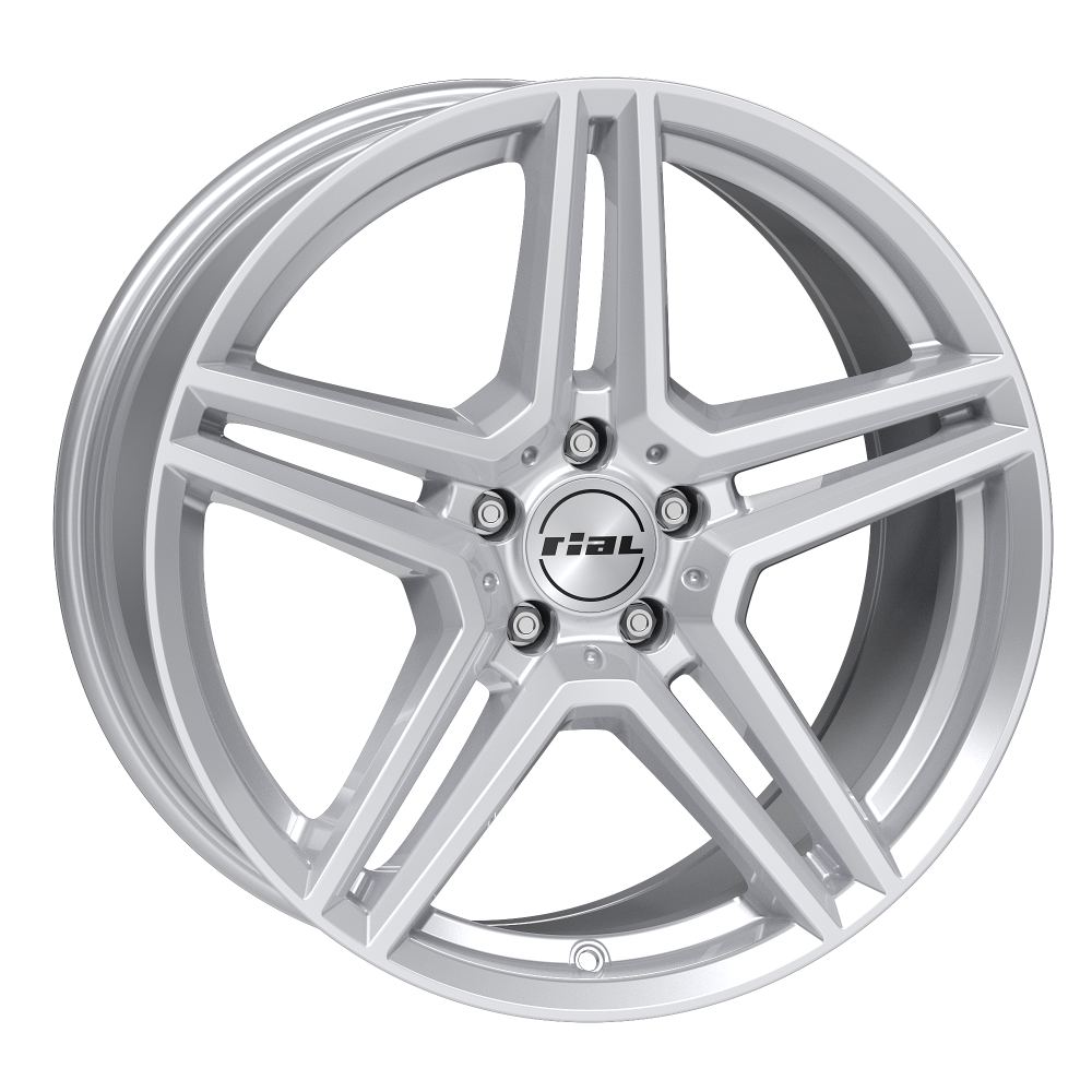 Rial M10 polar-silver 8x17 5x112 ET58 CB66,5 Flat M10-80758M81-0