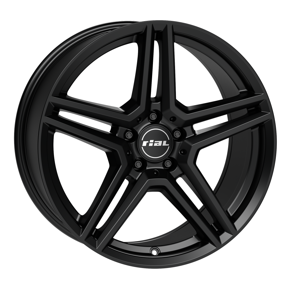 Rial M10 racing-black 7x17 5x112 ET46,4 CB66,5 Flat M10-70746M84-5