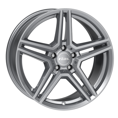 Rial M10 metal-grey 8x17 5x112 ET58 CB66,5 Flat M10-80758M87-9