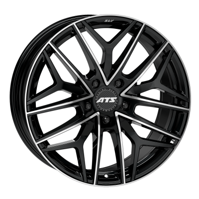 ATS Passion diamond-black frontpolished 9x21 5x130 ET27 CB66,5 R13 750 kg PSN902127AU73-1