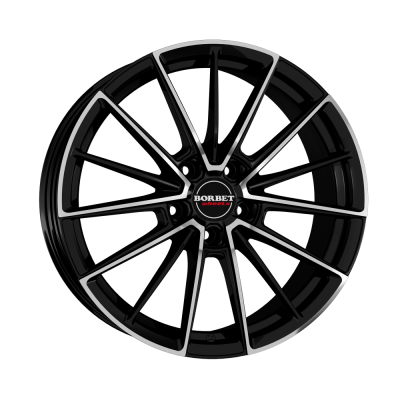 Borbet FB2 black polished matt 8,5x19 5x120 ET35 CB72,5 60° 760 kg 498412