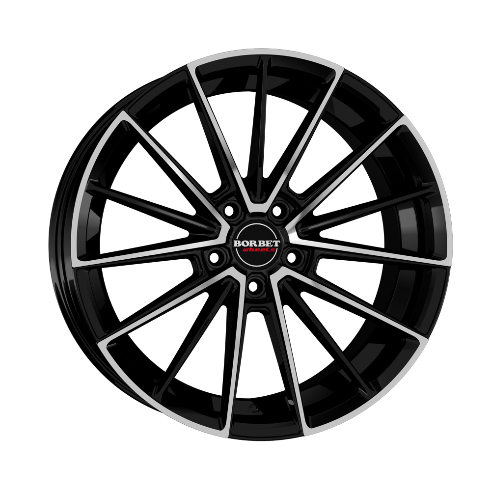 Borbet FB2DC black polished matt 9x20 5x112 ET20 CB72,5 60° 860 kg 498430