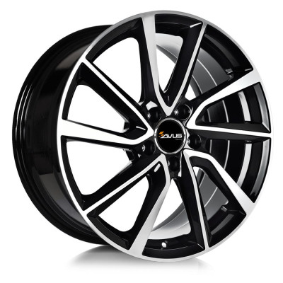 Avus AC-518 Black Polished 7x17 5x105 ET36 CB56.6 60° 690 kg 518070175105036566D0