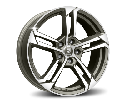Reds Twist Graphite Matt Polished 7x17 5x100 ET38 CB72,3 60° 615 kg WTWD70738500E