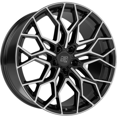 MSW 51 Gloss Black Full Polished 11,5x21 5x112 ET43 CB66,6 R14 1100 kg W1945400456
