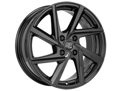 MSW 80-4 Gloss Black 7x16 4x100 ET46 CB60,1 60° 620 kg W19492002TC5