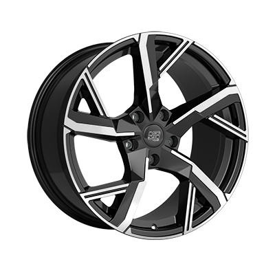 MSW 54 Gloss Black Full Polished 8,5x20 5x114.3 ET45 CB73,0 60° 890 kg W19489507T56