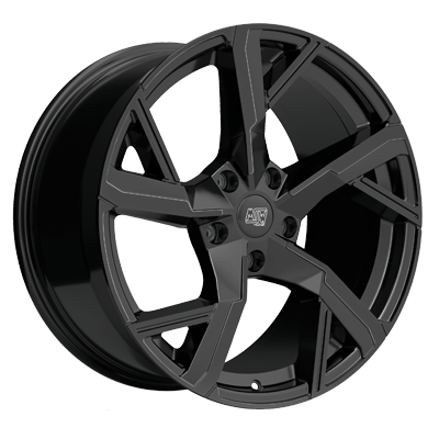 MSW 54 Gloss Black 8x18 5x114.3 ET45 CB73,0 60° 745 kg W19493503TC5
