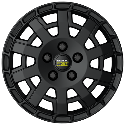 MAK Legend Matt Black 7x17 5x118 ET45 CB71,1 60° 1350 kg F7070LGMB45D