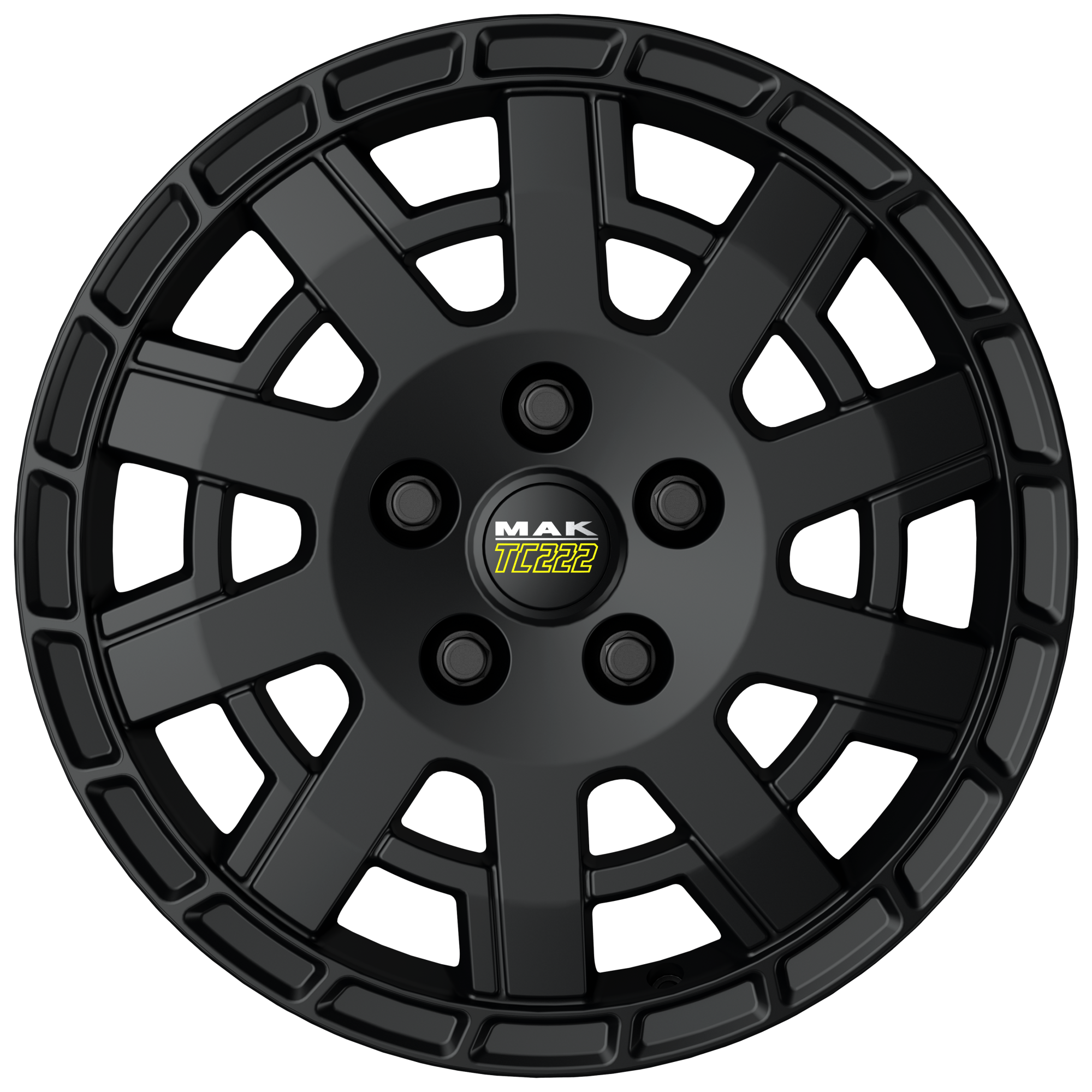 MAK Legend Matt Black 7x17 5x120 ET60 CB65,1 R14 1350 kg F7070LGMB60IG5X