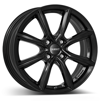Dezent TN black Black 7x18 4x100 ET43 CB60,1 60° 640 kg TTN12BA43E