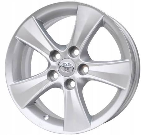 OE Toyota PZ474-T0674-ZJ Silver 6,5x16 5x100 ET39 CB54,1 60° PZ474-T0674-ZJ