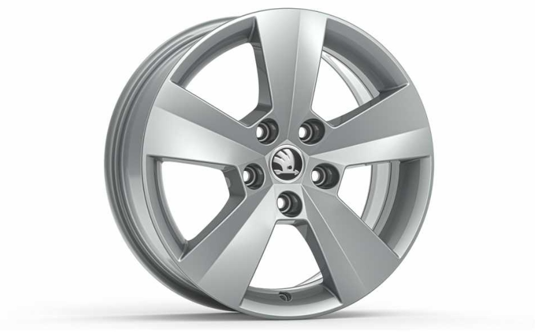 OE Skoda 3V00714968Z8 Silver 6,5x16 5x112 ET41 CB57,1 R13 3V00714968Z8