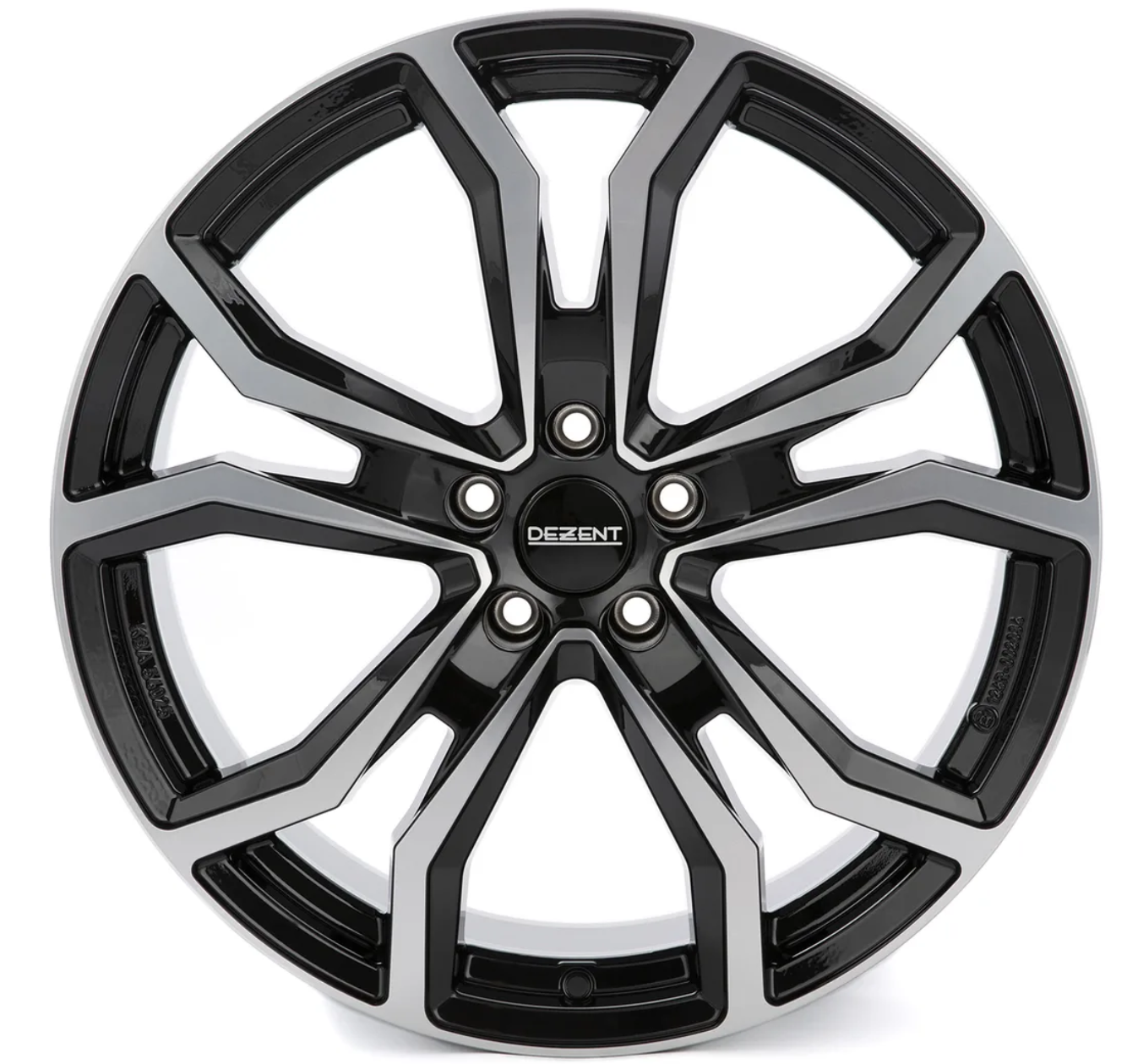 Dezent TV dark Black/polished 7x17 5x120 ET55 CB65,1 R14 1050 kg TTVY9BP55E