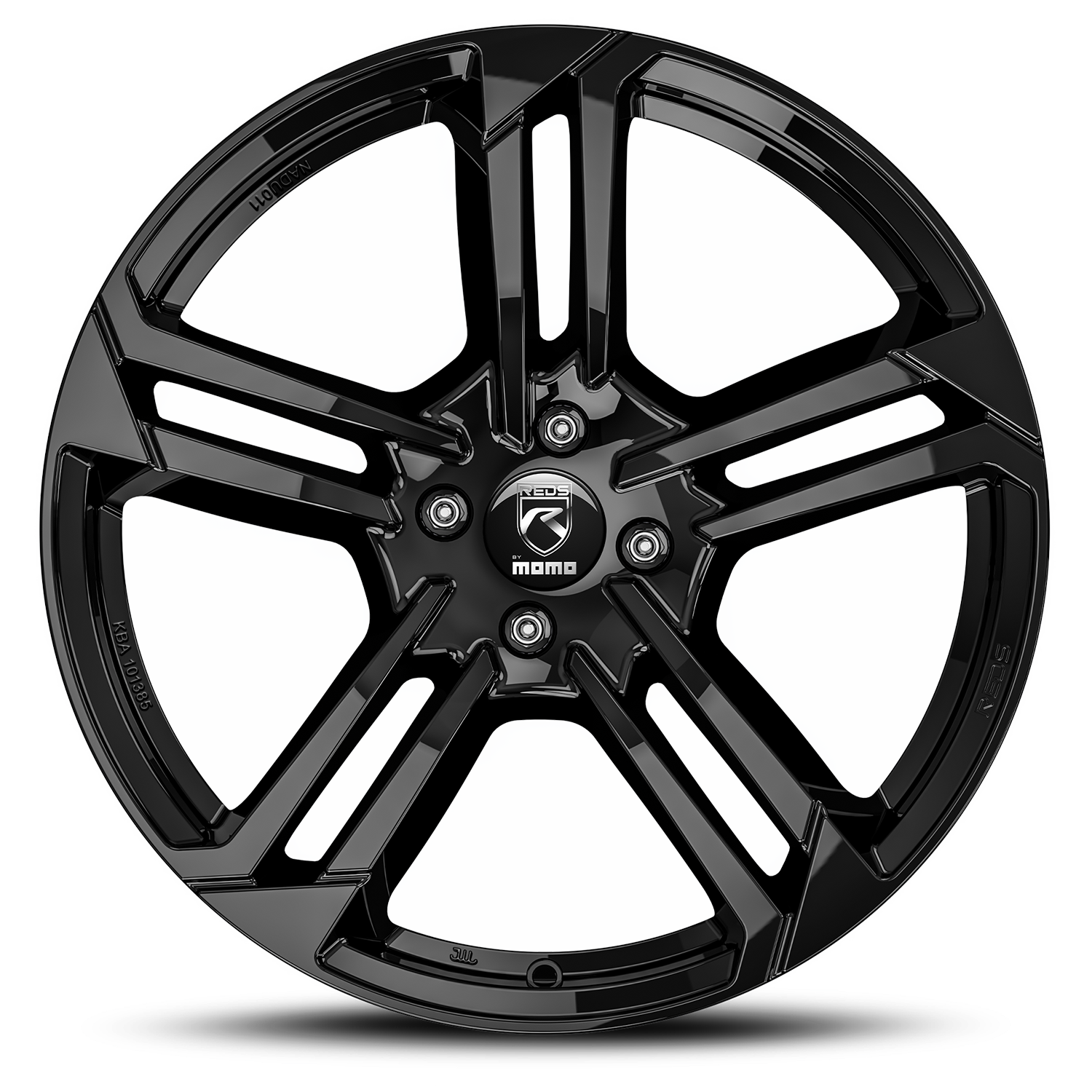 Reds Twist Glossy Black 4H 7x17 4x108 ET32 CB72,3 60° 615 kg WTWG70732408E