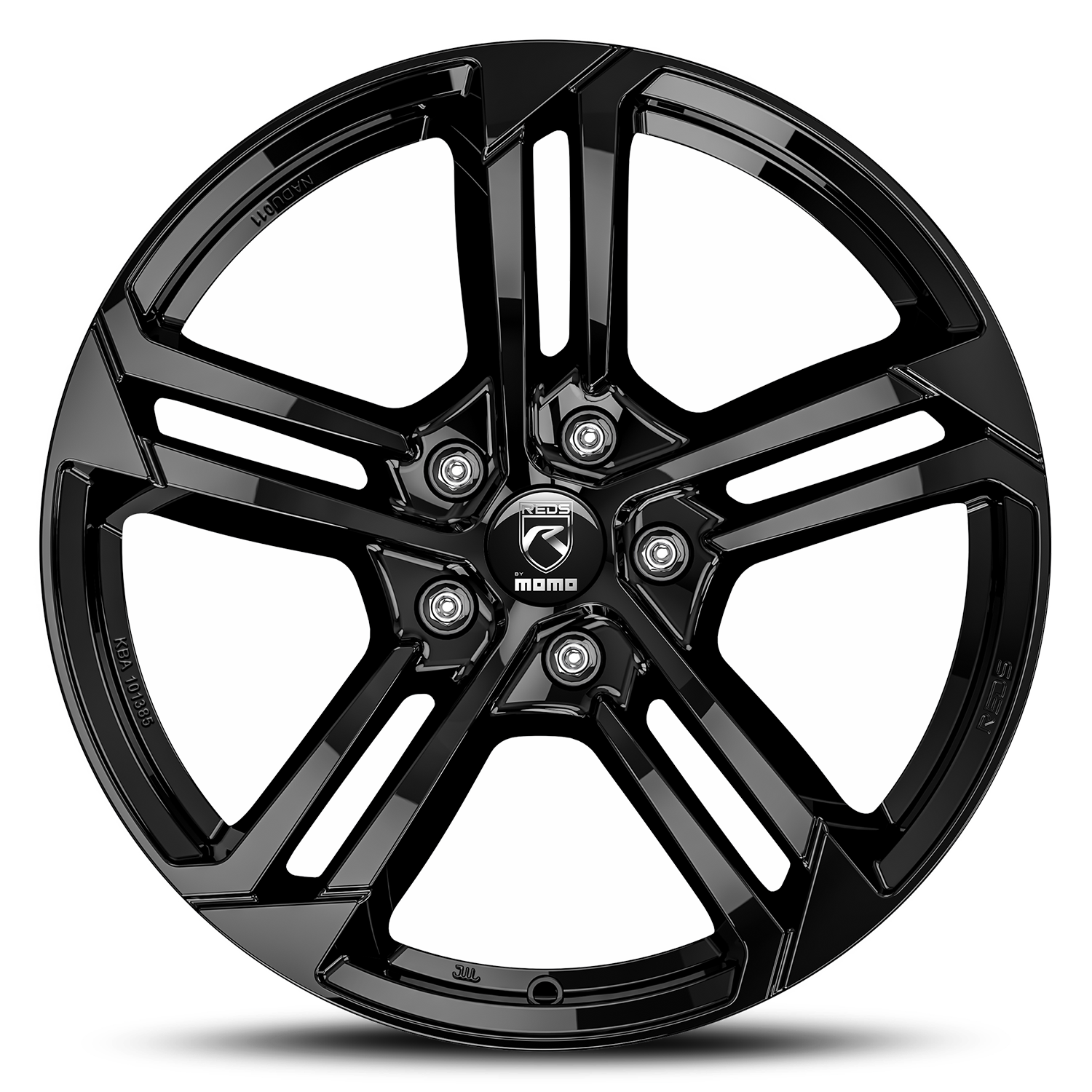 Reds Twist Glossy Black 7x17 5x114.3 ET42 CB72,3 60° 615 kg WTWG70742514E